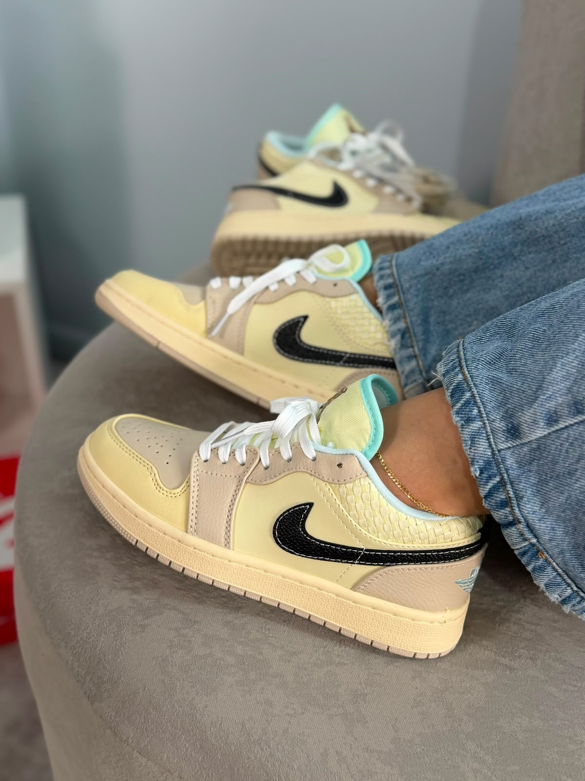 Air Jordan 1 Low Sanddrift Dama